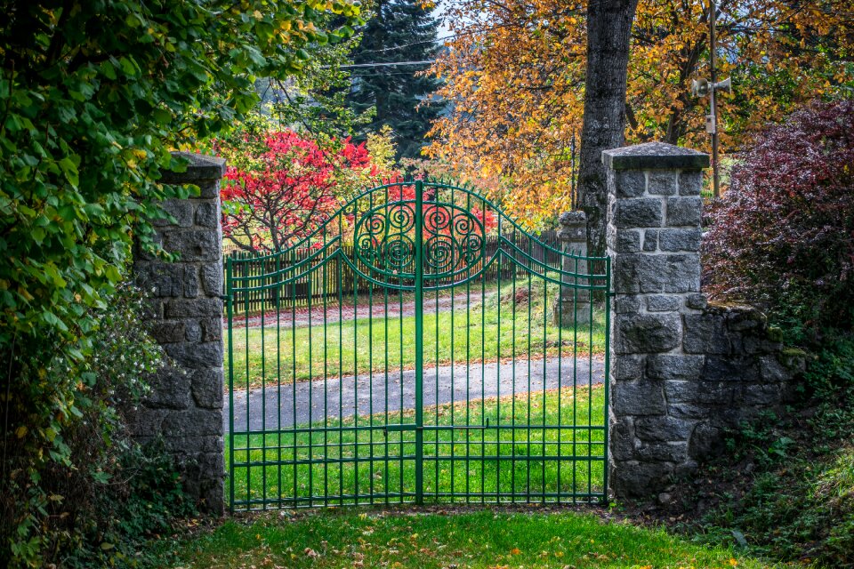 Old entrance historically