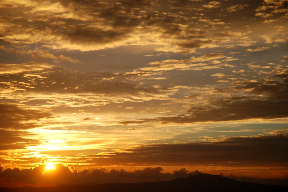Nature west sky