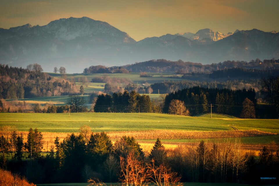 Nature mountains sky