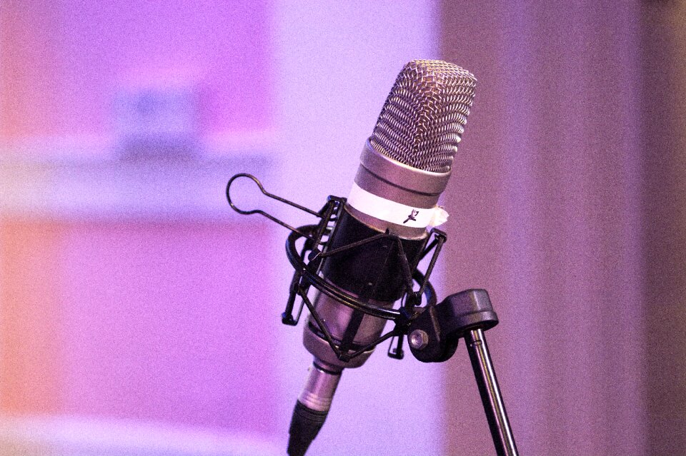 Microphone audio sound