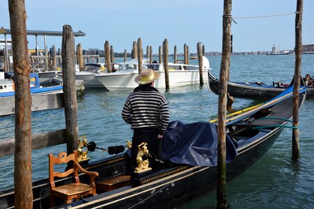 Venice gondola channel