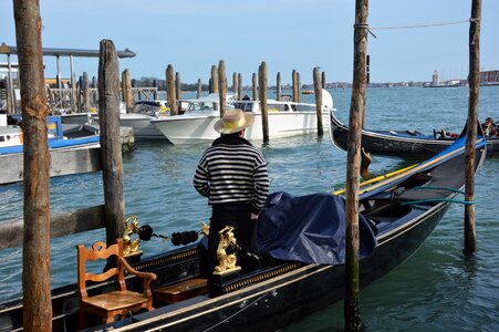 Venice gondola channel photo