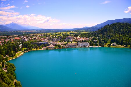 Glamour nature lake
