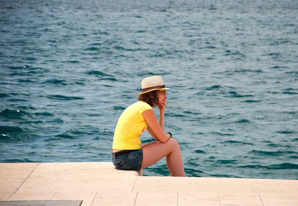 Summer sitting sorrow