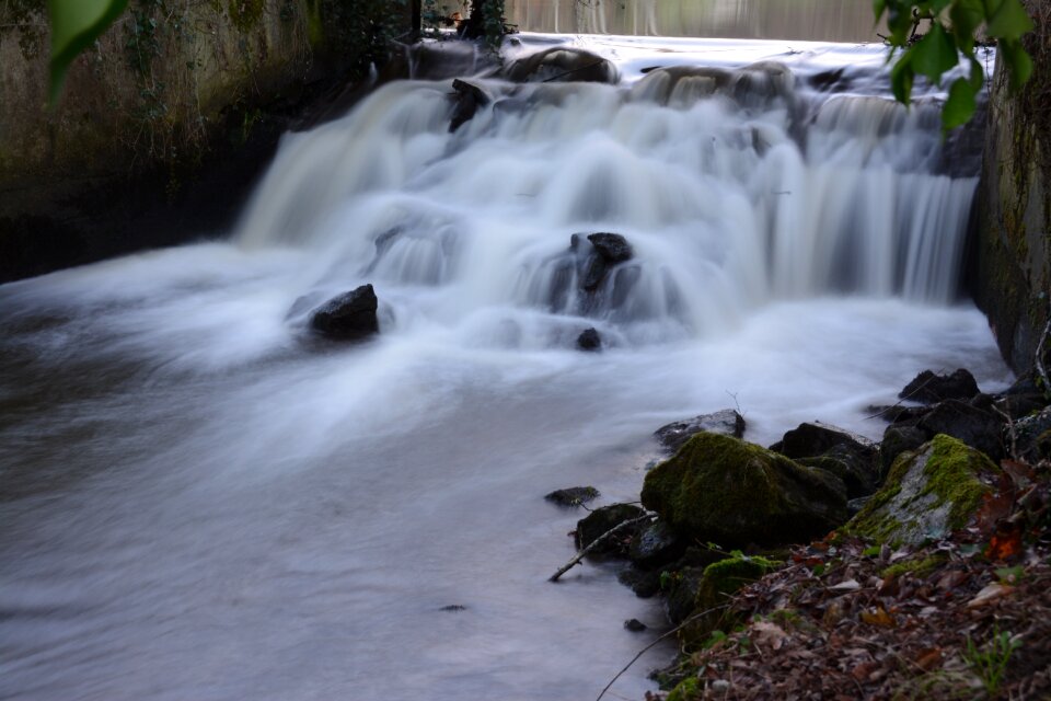 Landscape river flow