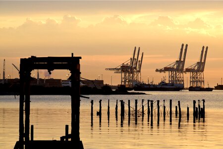 Bay river plate cranes