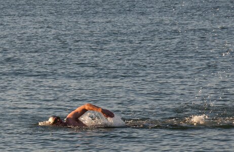 Swimming stroke athlete photo