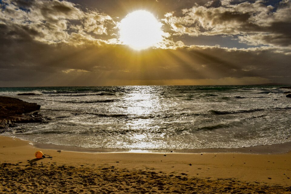 Sunlight sunbeam seashore