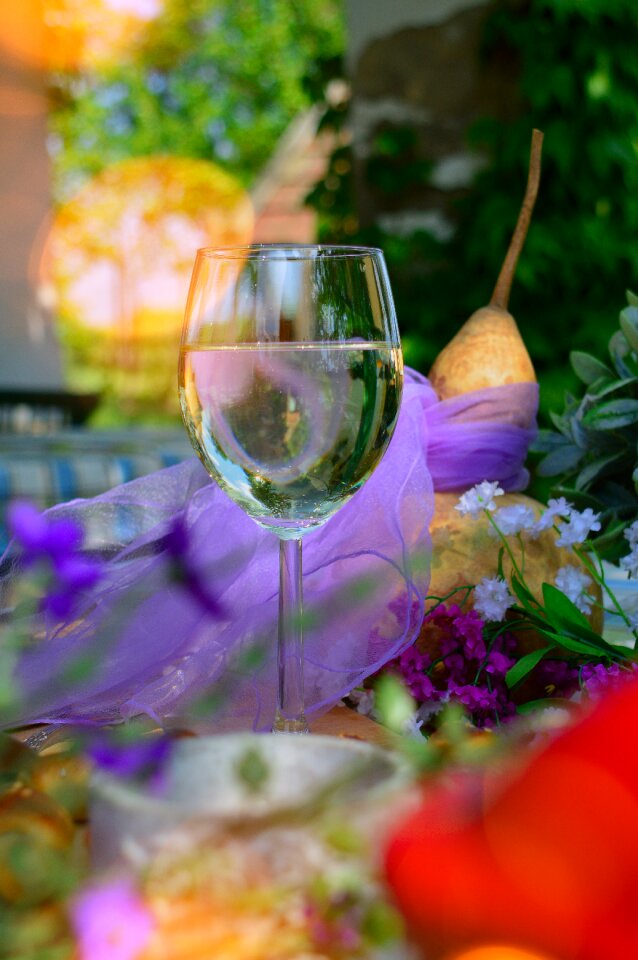 Healthy color wine