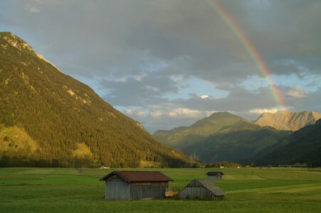 Meadow landscape nature photo