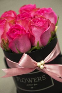 Romantic bouquet birthday photo