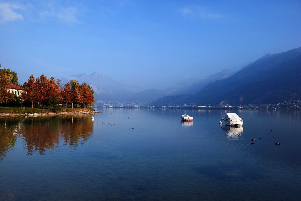 Landscape water autumn