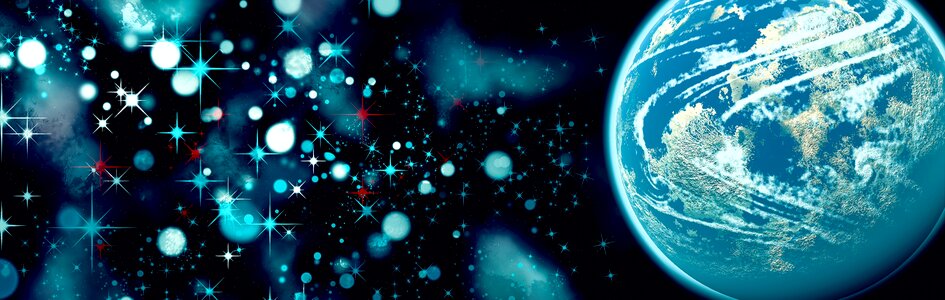 Header universe planet