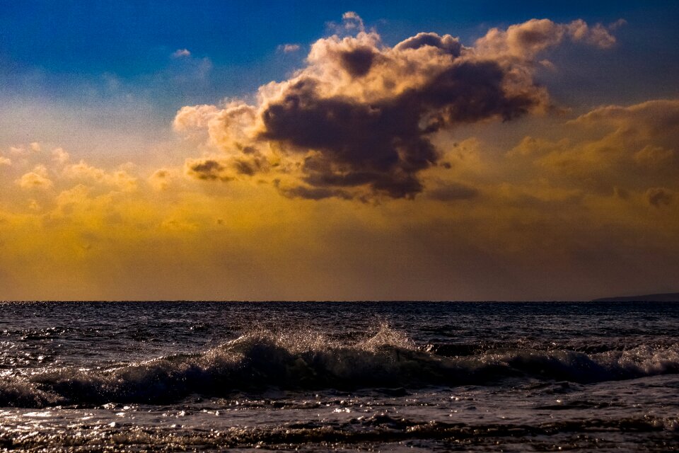 Sunset nature evening