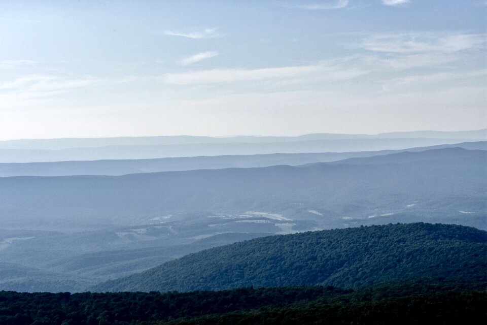 Nature sky hazy sky