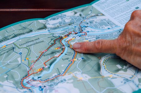 Wanderer trail orientation