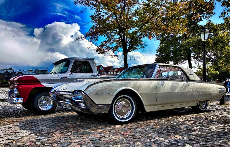 Oldtimer auto contour