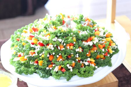 Vegetables ssam food photo