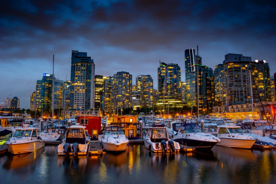 Yacht skyscraper canada