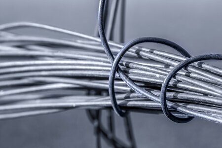 Steel wire twisted wound