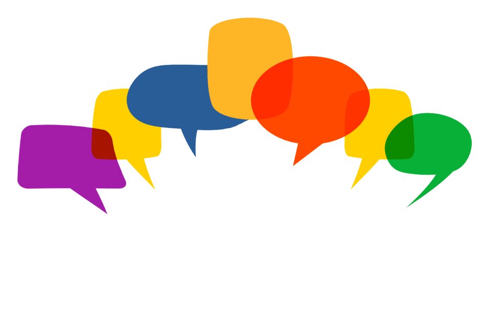 Abstract dialogue discussion
