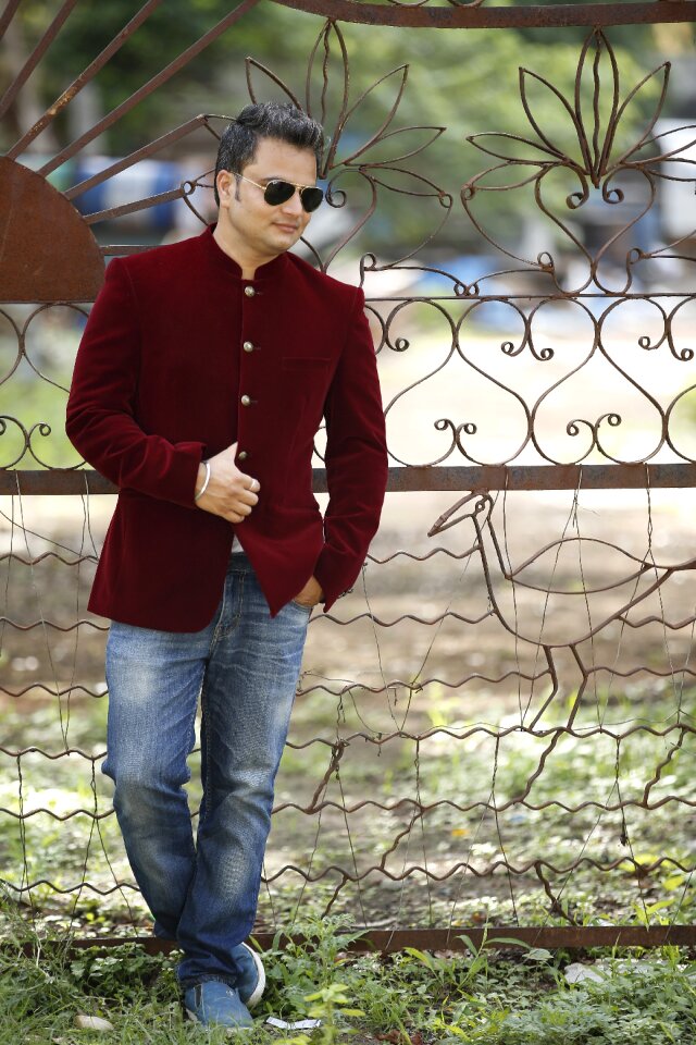 Indian wedding velvet jeans