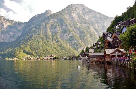 Lake alpine landscape photo