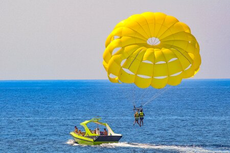 Balloon sea sky