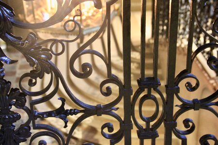 Metal ornamental wrought