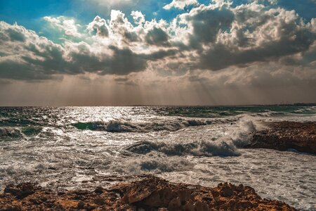 Horizon coast landscape photo