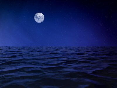 Star dusk night
