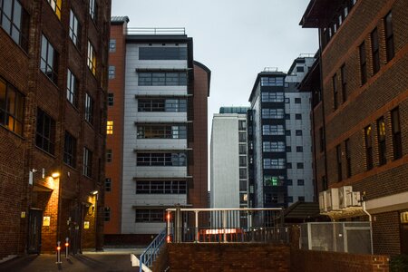 Contemporary urban city