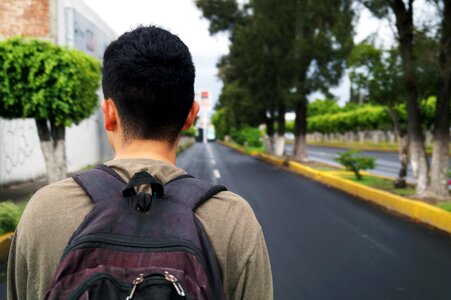 Person street outdoors