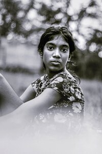 People face woman