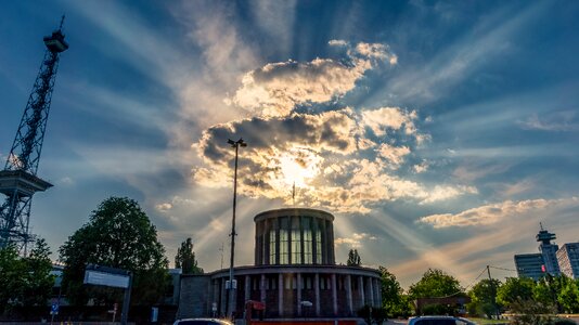 Rays dramatic bright photo