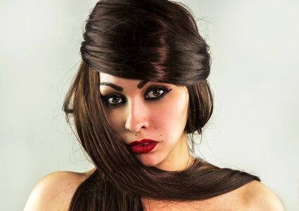 Woman model brunette