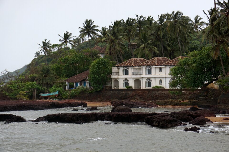 Beach vacation landscape