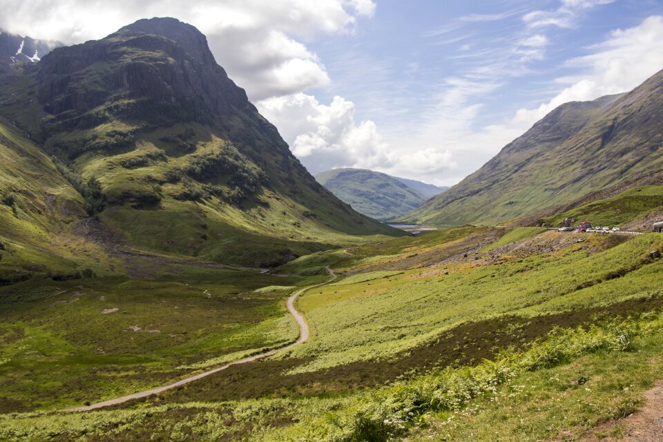 Travelling landscape glencoe