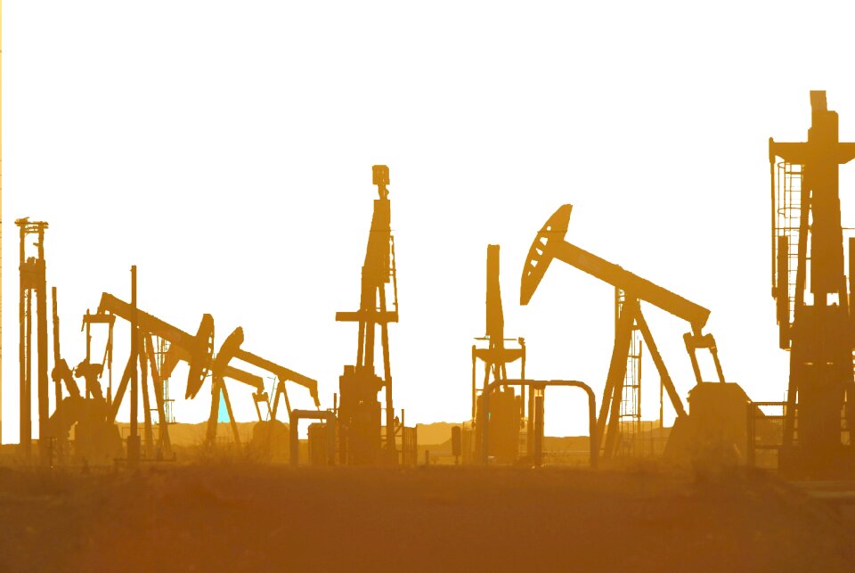 Oil rig industry oil