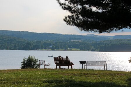 Lake bank water photo