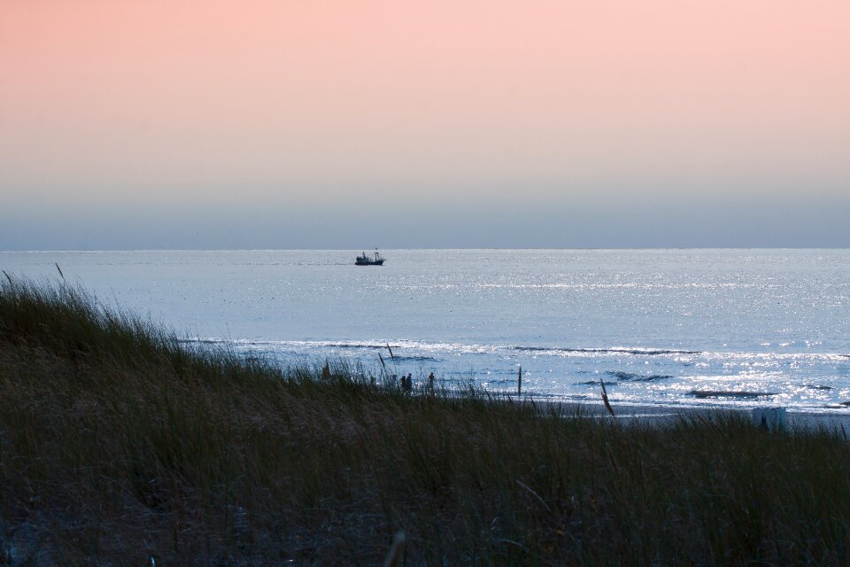Water sky evening