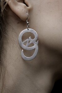 Silver macro woman