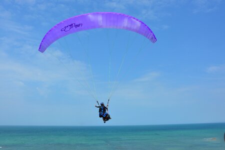 Flight above the sea adventure hobbies