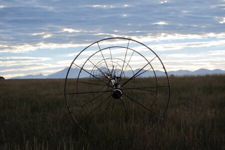 Mountains irrigation sprinkler