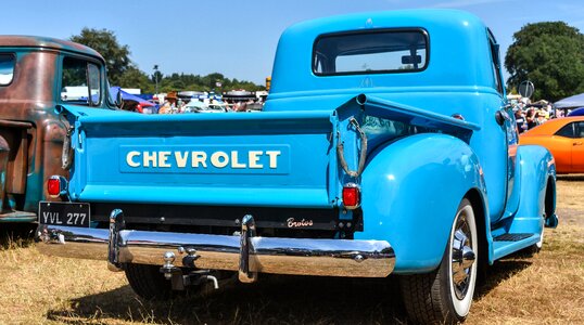 Hot rod vehicle old