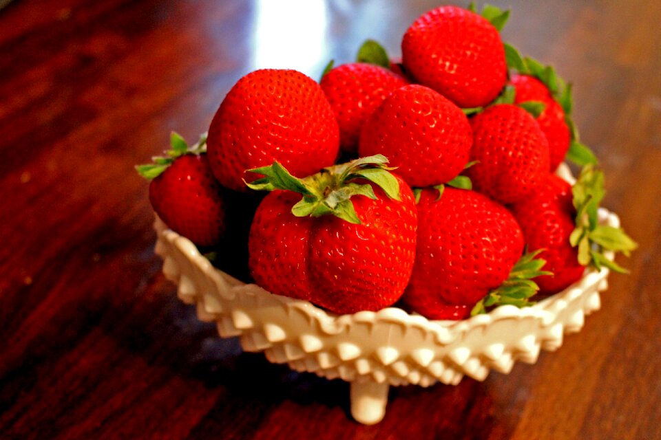 Strawberry summer dessert