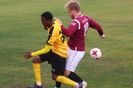 Football soccer players