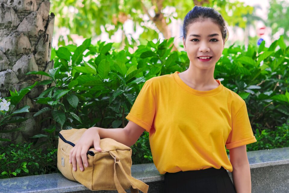 Young girl vietnam people
