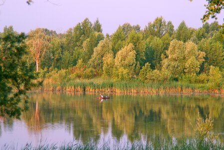 Landscape summer calm