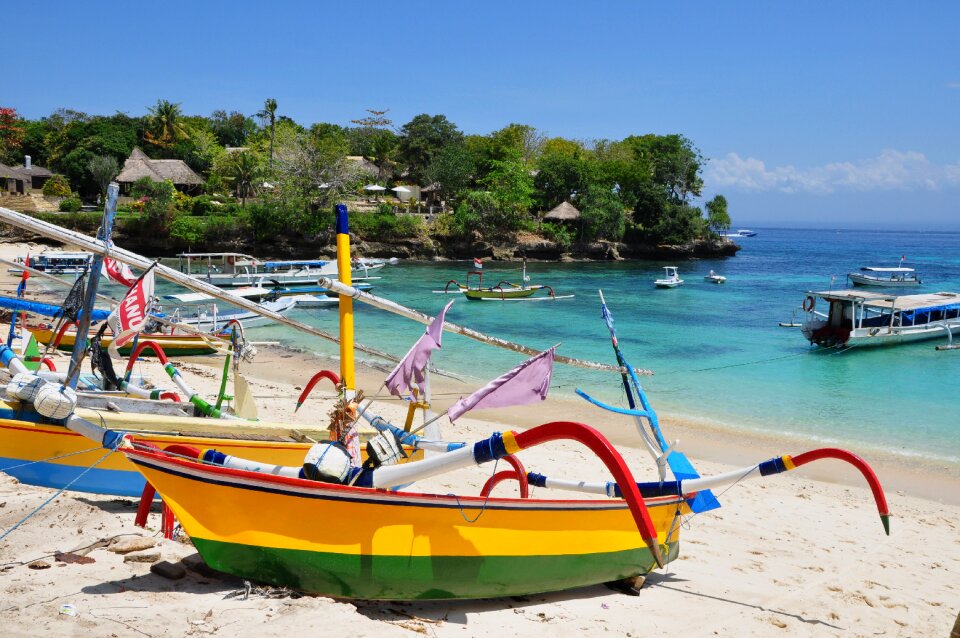 Beach bali landscape